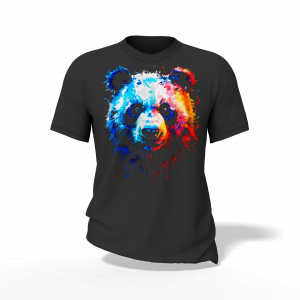 Playera "Panda Equilibrio Cromático" | Colección Tono Salvaje