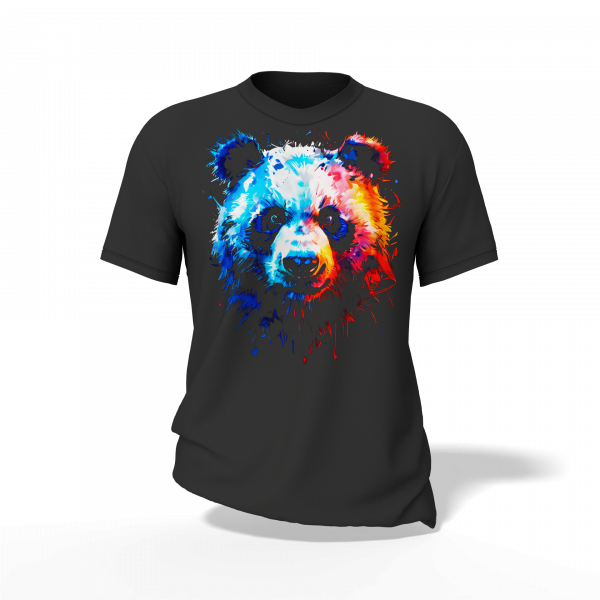 Playera "Panda Equilibrio Cromático" | Colección Tono Salvaje